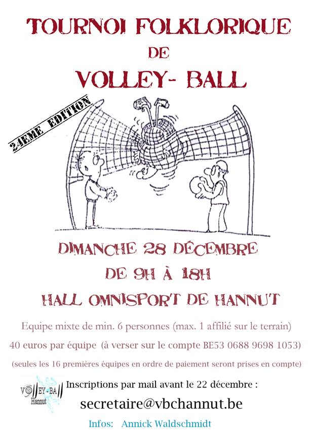 Tournoi Folklorique VBC Hannut